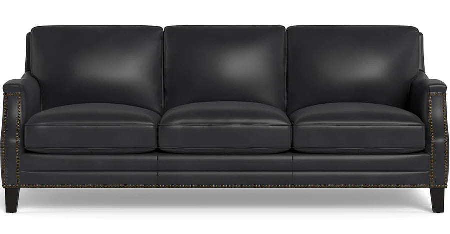 Camano Leather Sofa Collection - Barr’s Furniture (Riverside CA)