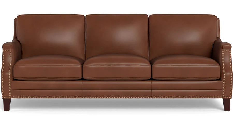 Camano Leather Sofa Collection - Barr’s Furniture (Riverside CA)