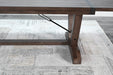 Yellowstone Extention Table w/ Folding Leaves - Barr’s Furniture (Riverside CA)