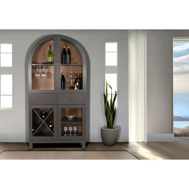Wine Bar w/ Wine Rack - Barr’s Furniture (Riverside CA)