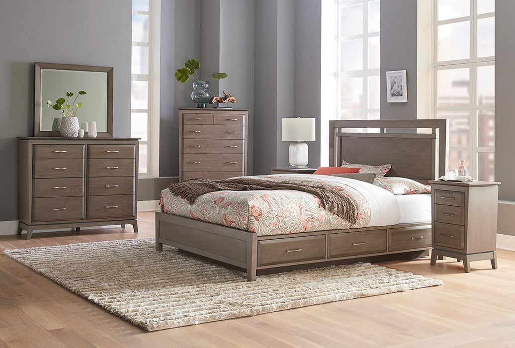 Ellison Queen Panel Storage Bed