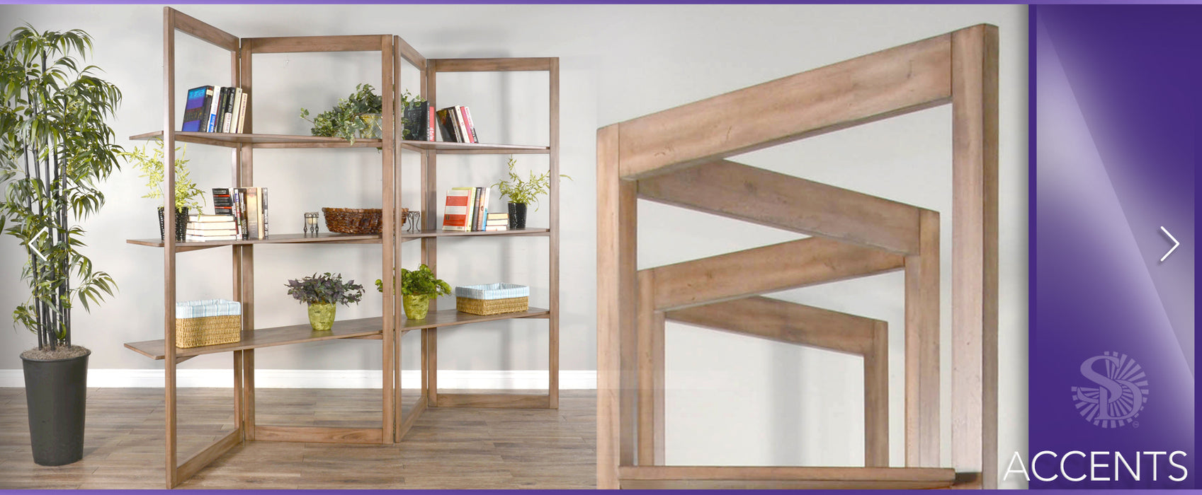 Doe Valley Room Divider/Bookshelf - Barr’s Furniture (Riverside CA)