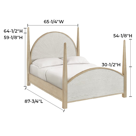 Catalina Queen Poster Bed