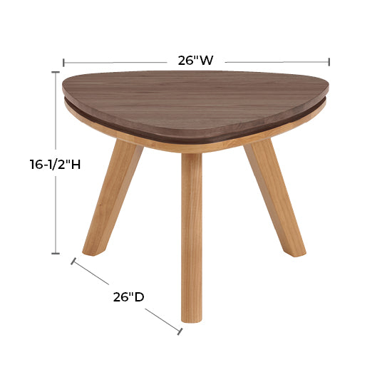 Addi Low Cocktail End Table