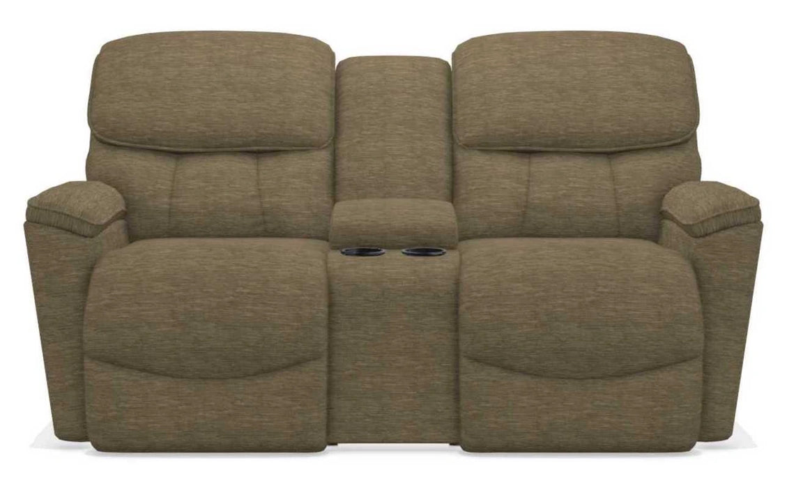 La-Z-Boy Kipling Moss Power Reclining Loveseat With Headrest and Console