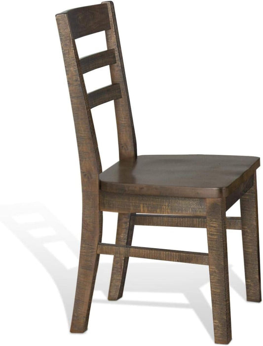 Ladderback Chair, Wood Seat
