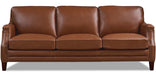 Camano Leather Sofa Collection - Barr’s Furniture (Riverside CA)
