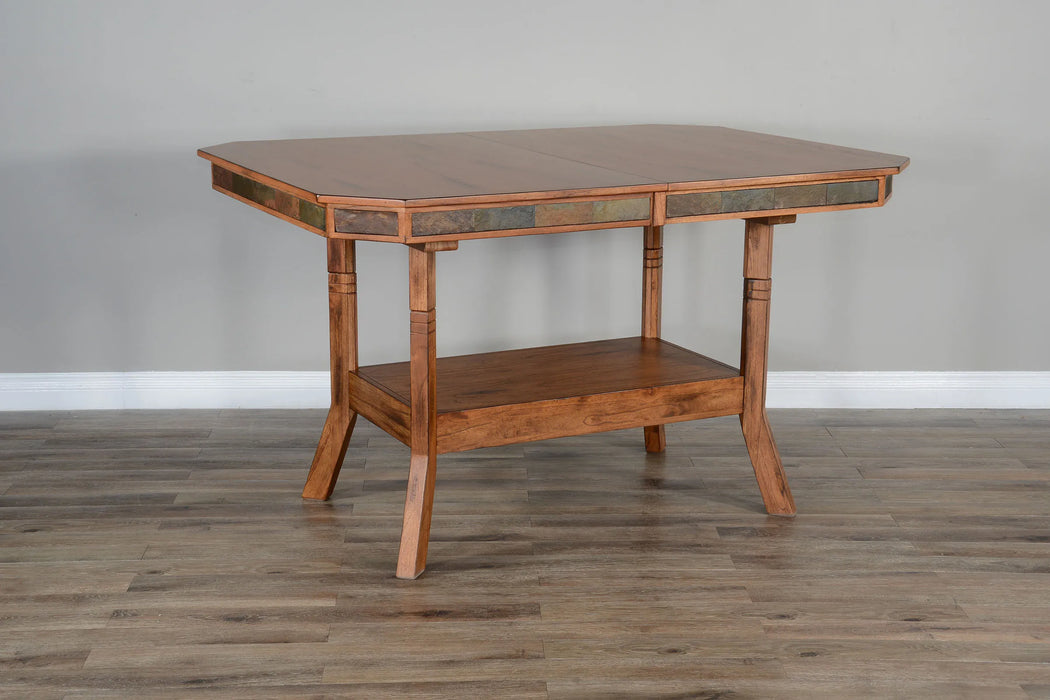 Sedona Dual Height Ext. Dining Table Double Butterfly Leaves - Barr’s Furniture (Riverside CA)
