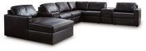 Modmax II Sectional with Chaise and Audio Consoles - Barr’s Furniture (Riverside CA)