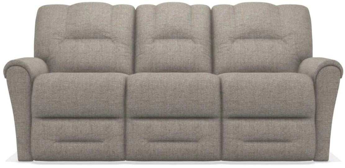 La-Z-Boy Easton PowerRecline La-Z-Time Pewter Reclining Sofa