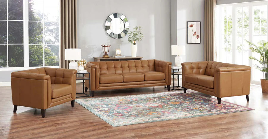 Arvo Leather Sofa Collection - Barr’s Furniture (Riverside CA)