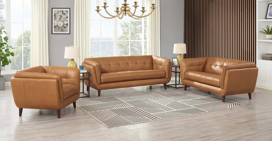 Solana Leather Sofa Collection