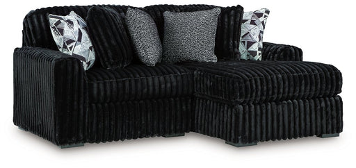 Midnight-Madness Sectional with Chaise - Barr’s Furniture (Riverside CA)