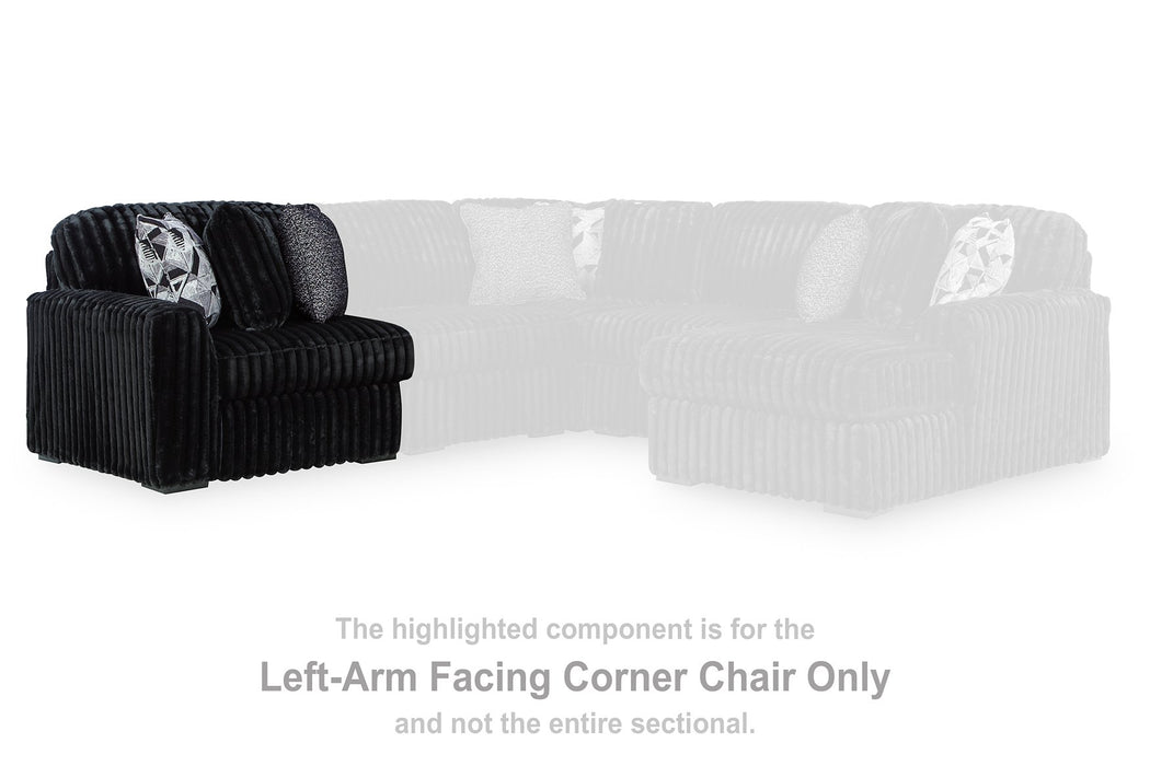 Midnight-Madness Sectional Sofa - Barr’s Furniture (Riverside CA)