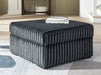 Midnight-Madness Oversized Accent Ottoman - Barr’s Furniture (Riverside CA)