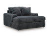 Midnight-Madness Oversized Chaise - Barr’s Furniture (Riverside CA)
