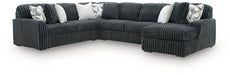 Midnight-Madness Sectional with Chaise - Barr’s Furniture (Riverside CA)