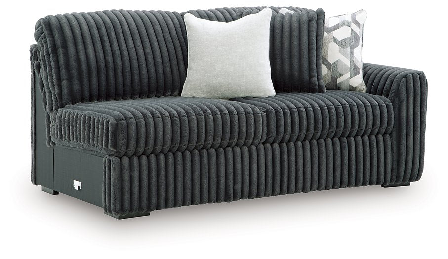 Midnight-Madness Sectional Sofa with Chaise - Barr’s Furniture (Riverside CA)