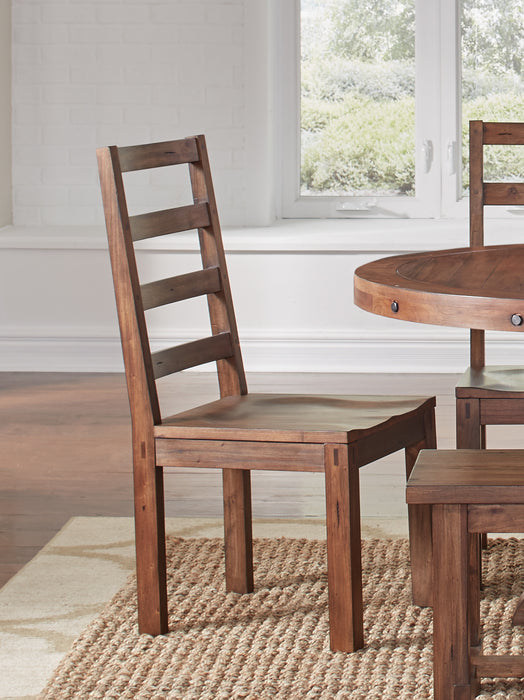Anacortes-Salvaged Mahogany Finish Dining Collection - Barr’s Furniture (Riverside CA)