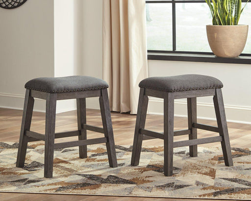 Caitbrook Counter Height Upholstered Bar Stool - Barr’s Furniture (Riverside CA)