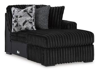 Midnight-Madness Sectional with Chaise - Barr’s Furniture (Riverside CA)