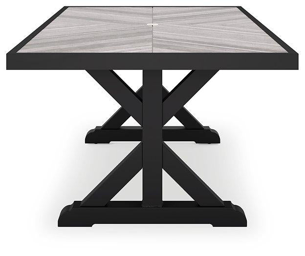 Beachcroft Outdoor Dining Table - Barr’s Furniture (Riverside CA)
