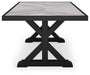 Beachcroft Outdoor Dining Table - Barr’s Furniture (Riverside CA)