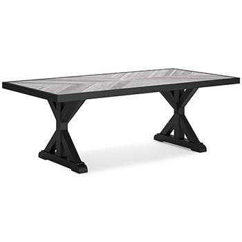 Beachcroft Outdoor Dining Table - Barr’s Furniture (Riverside CA)
