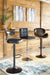Bellatier Adjustable Height Bar Stool - Barr’s Furniture (Riverside CA)