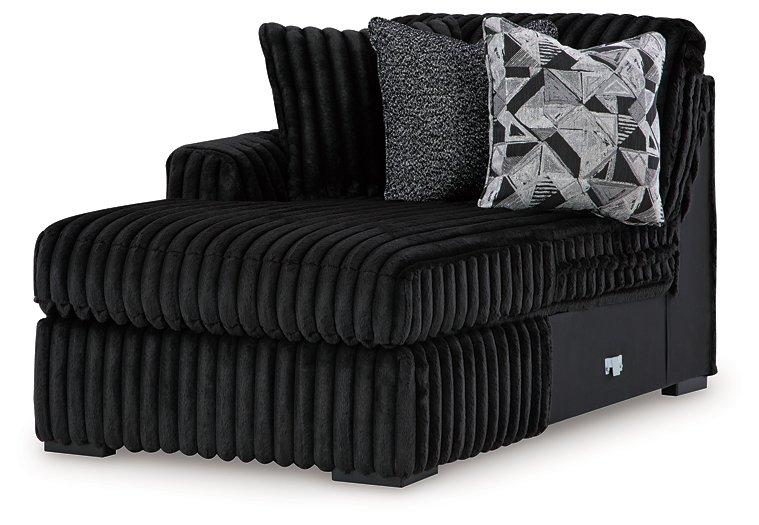 Midnight-Madness Sectional with Chaise - Barr’s Furniture (Riverside CA)