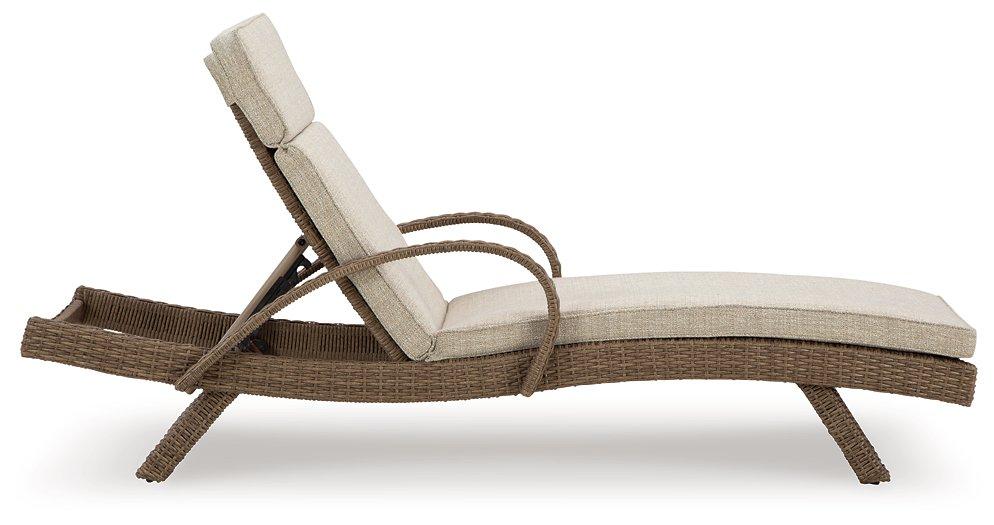 Beachcroft Outdoor Chaise Lounge with Cushion