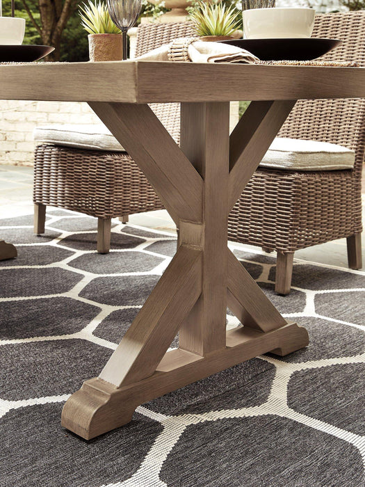 Beachcroft Outdoor Dining Table - Barr’s Furniture (Riverside CA)