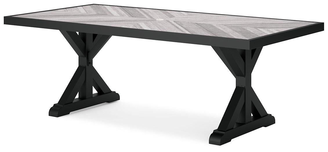 Beachcroft Outdoor Dining Table - Barr’s Furniture (Riverside CA)