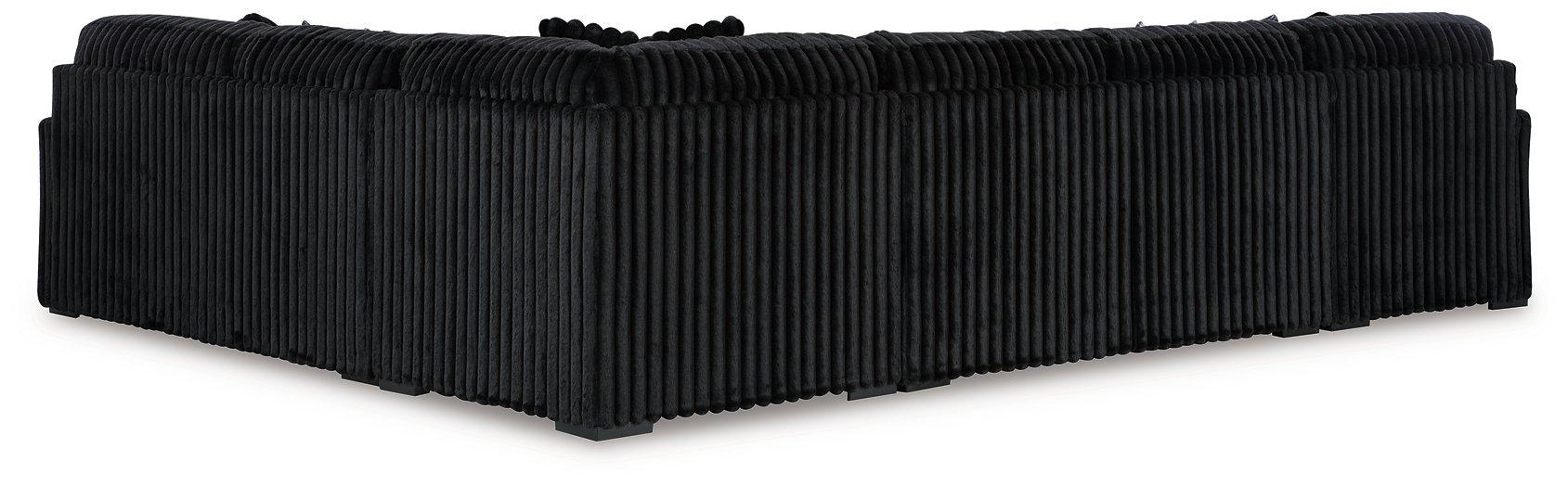 Midnight-Madness Sectional with Chaise - Barr’s Furniture (Riverside CA)