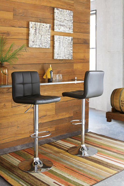 Bellatier Adjustable Height Bar Stool - Barr’s Furniture (Riverside CA)