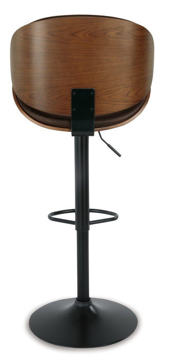 Bellatier Adjustable Height Bar Stool - Barr’s Furniture (Riverside CA)