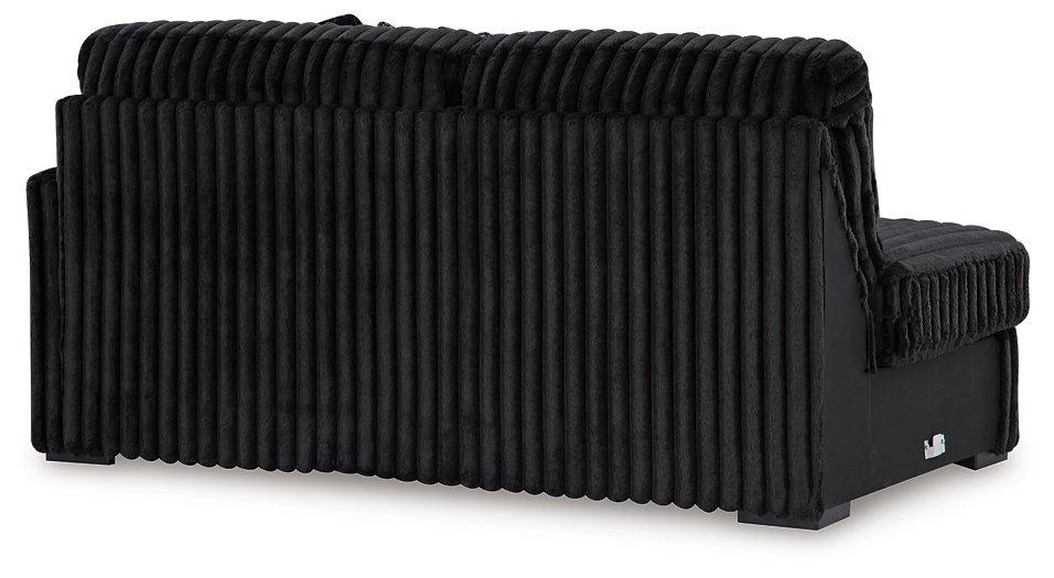 Midnight-Madness Sectional with Chaise - Barr’s Furniture (Riverside CA)