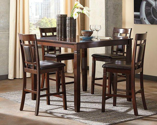Bennox Counter Height Dining Table and Bar Stools (Set of 5) - Barr’s Furniture (Riverside CA)