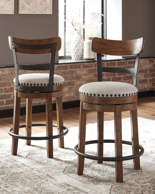 Valebeck Counter Height Bar Stool - Barr’s Furniture (Riverside CA)