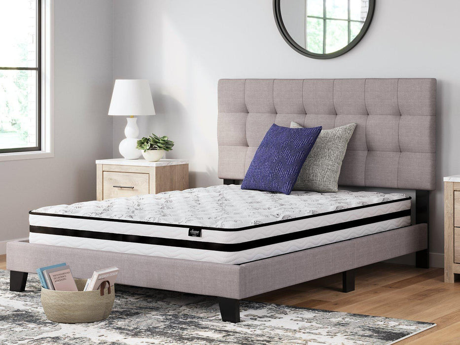 8 Inch Chime Innerspring Mattress Set - Barr’s Furniture (Riverside CA)