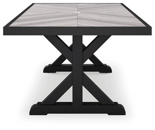 Beachcroft Outdoor Dining Table - Barr’s Furniture (Riverside CA)