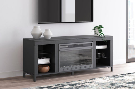 Cayberry 60" TV Stand with Electric Fireplace - Barr’s Furniture (Riverside CA)