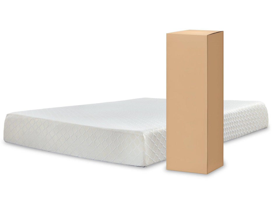 10 Inch Chime Memory Foam Mattress Set - Barr’s Furniture (Riverside CA)