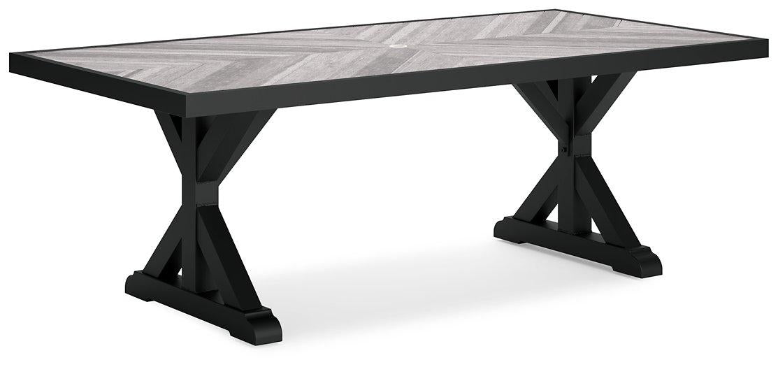 Beachcroft Outdoor Dining Table - Barr’s Furniture (Riverside CA)