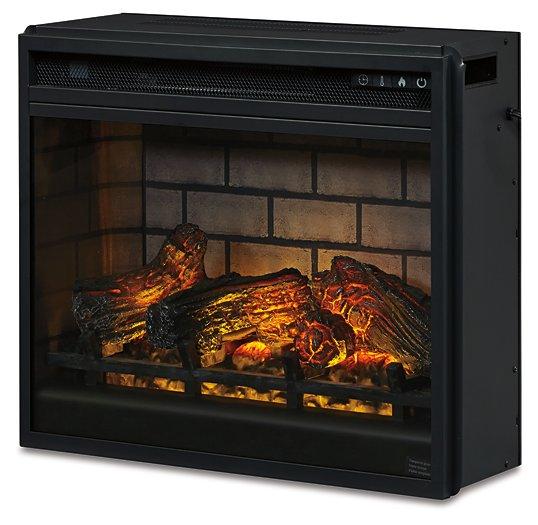 Entertainment Accessories Electric Infrared Fireplace Insert - Barr’s Furniture (Riverside CA)