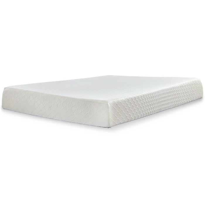 10 Inch Chime Memory Foam Mattress Set - Barr’s Furniture (Riverside CA)