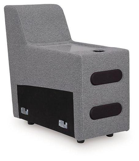 Modmax II Power Reclining Sectional with Audio Consoles - Barr’s Furniture (Riverside CA)