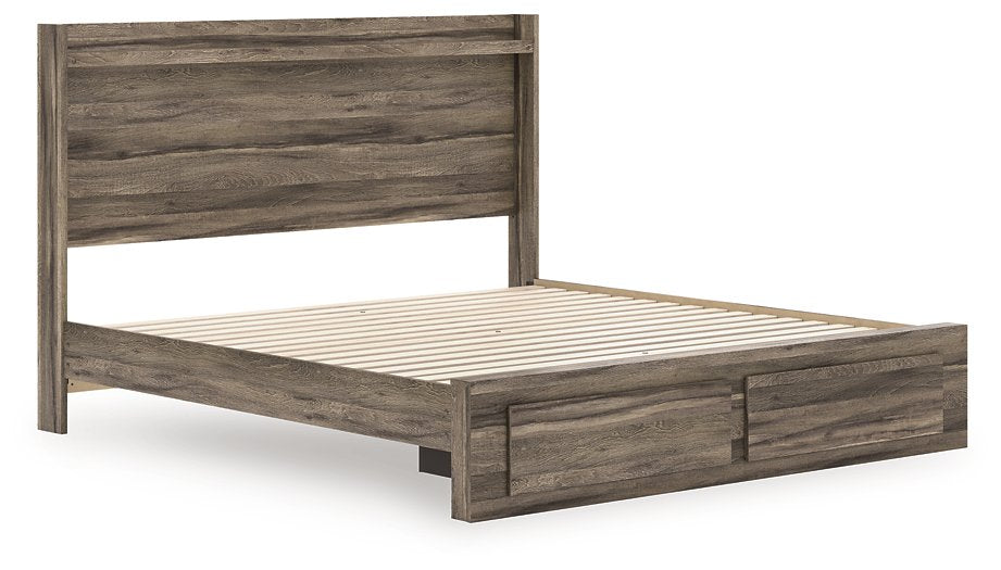 Elbrim Panel Storage Bed