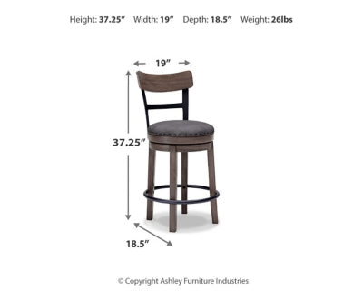 Caitbrook Counter Height Bar Stool - Barr’s Furniture (Riverside CA)