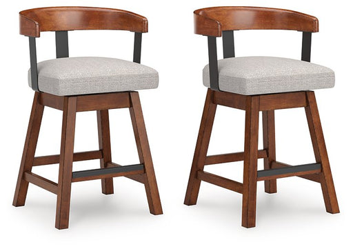 Ralene Counter Height Barstool (Set of 2) - Barr’s Furniture (Riverside CA)